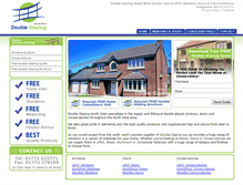 Tablet Screenshot of doubleglazingnorthwest.co.uk
